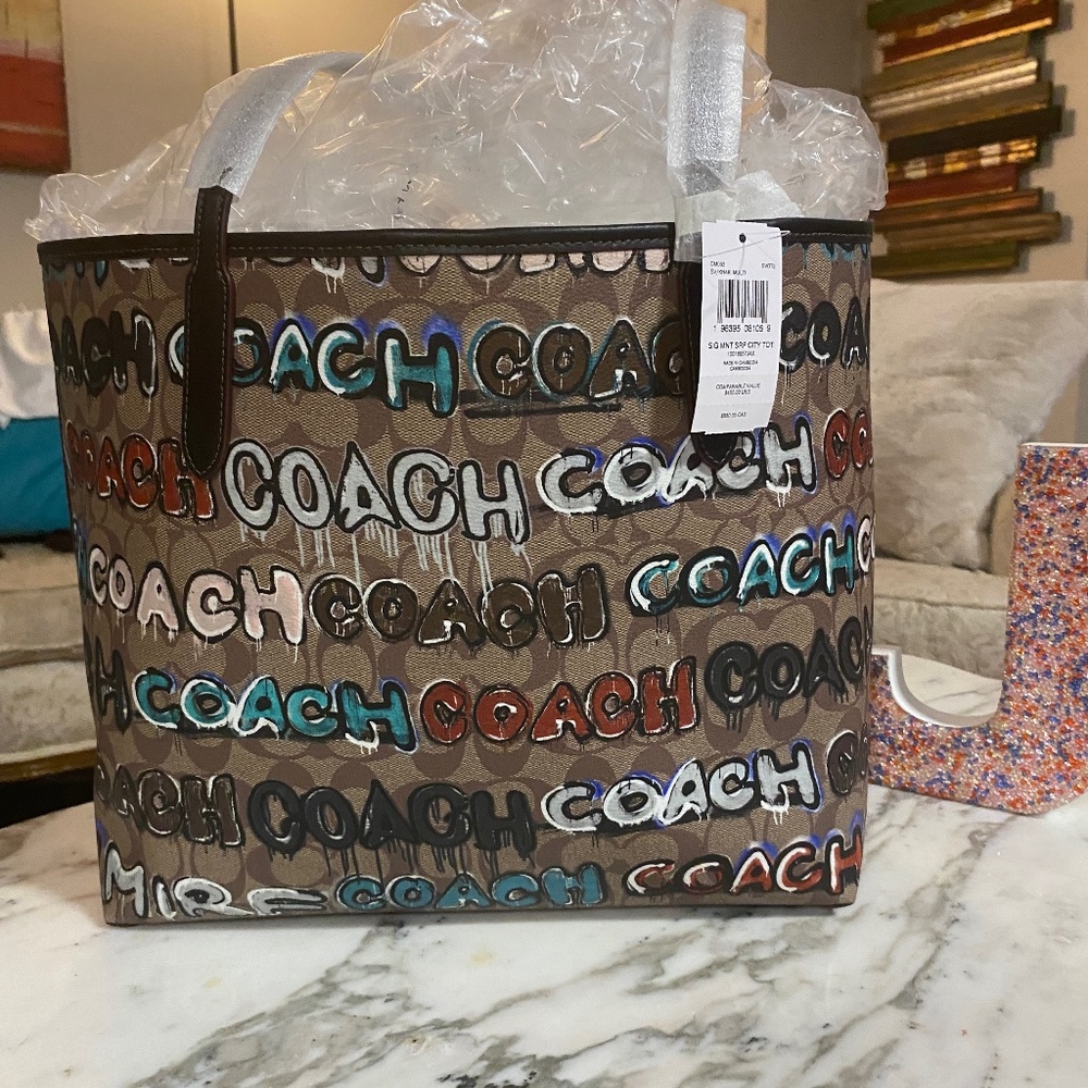 New Limited Edition Coach Tote